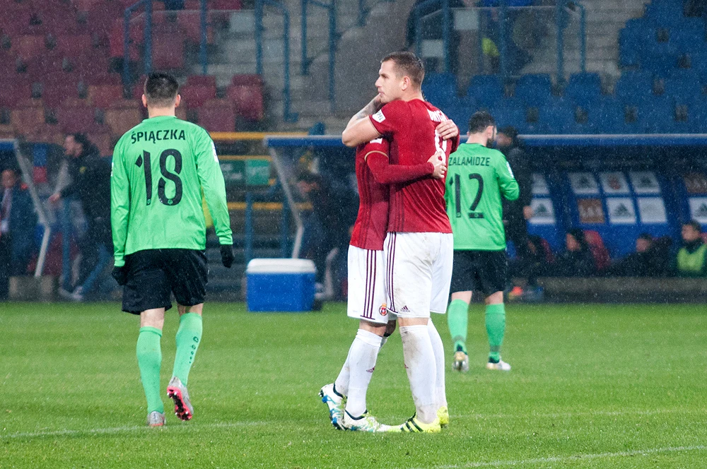 Wisła Kraków - Górnik Łęczna 3-2. Zdjęcia