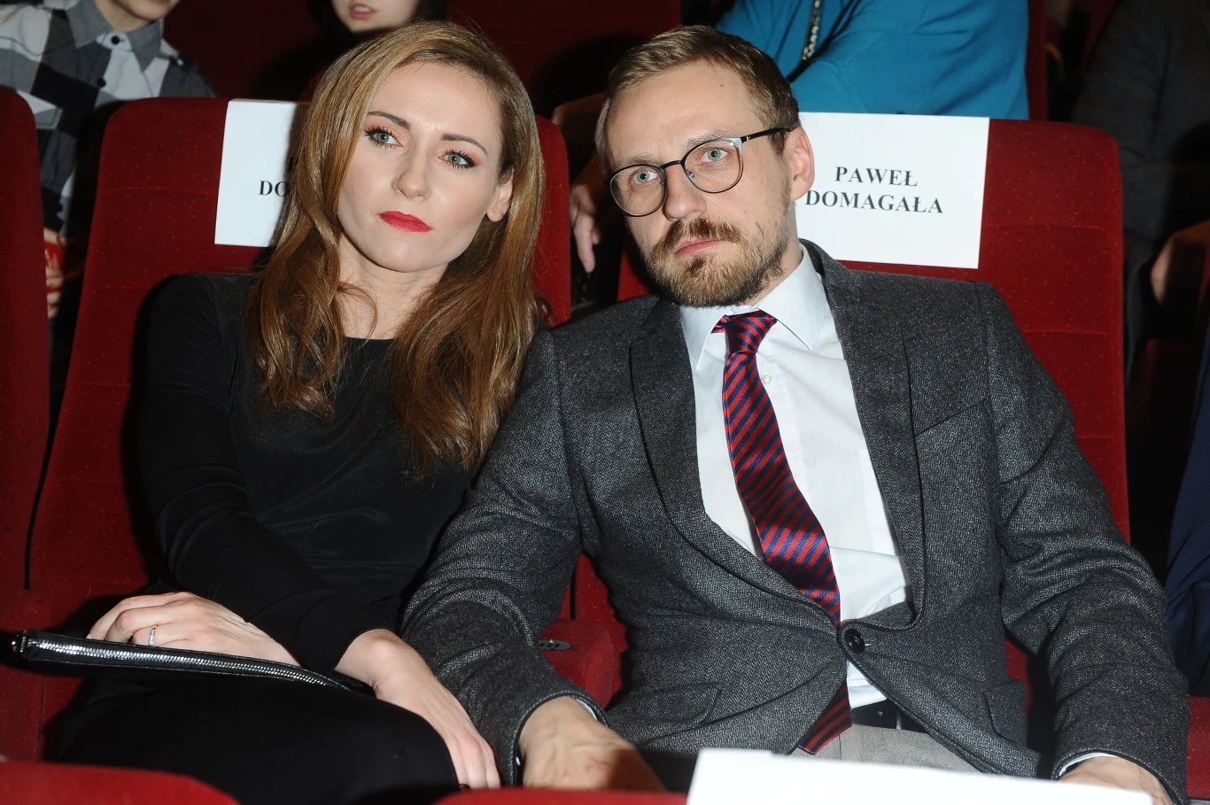 Domagała z żoną Domagała z żoną