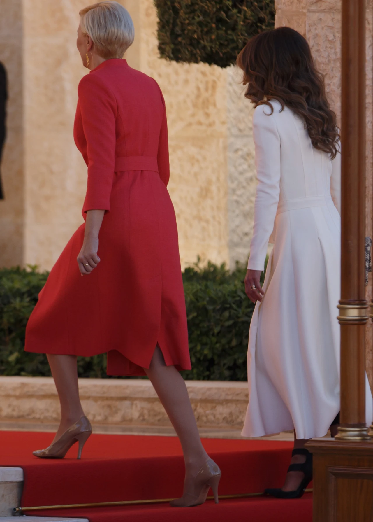 Agata Duda i królowa Rania