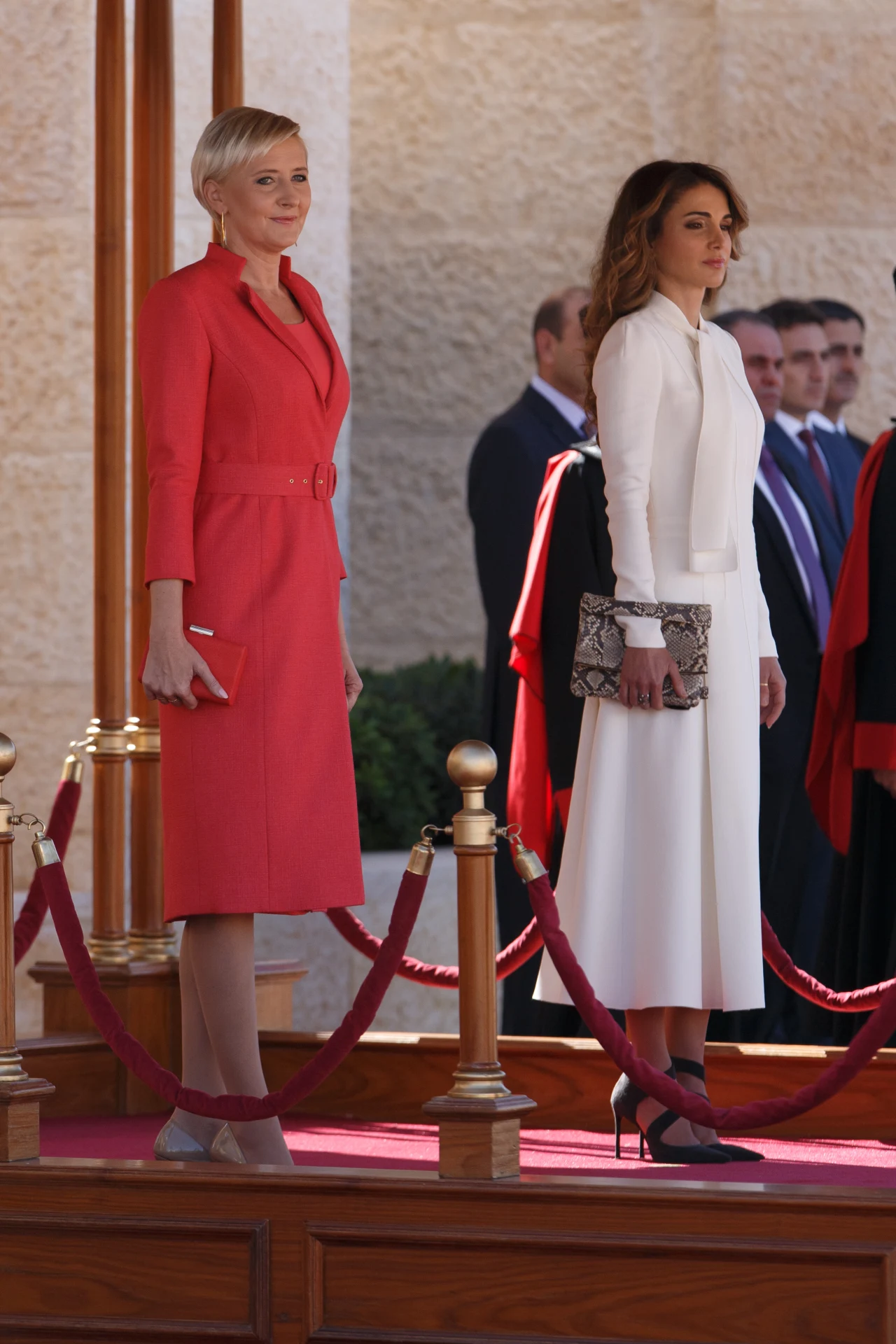 Agata Duda i królowa Rania Agata Duda i królowa Rania