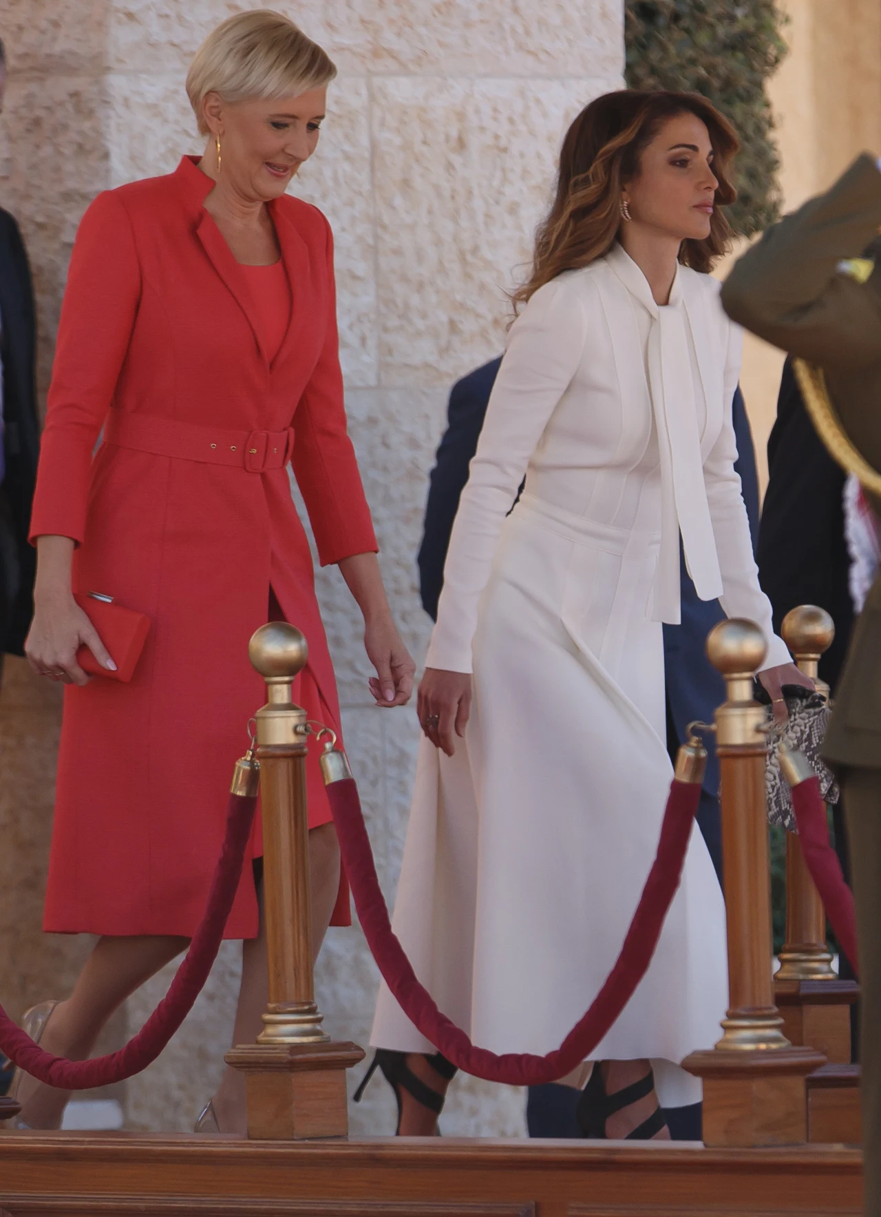 Agata Duda i królowa Rania Agata Duda i królowa Rania