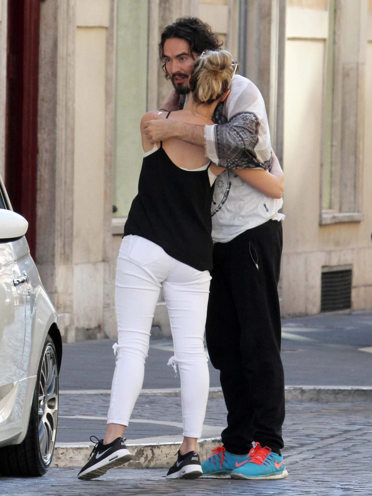 Russel Brand i Laura Gallacher Russel Brand i Laura Gallacher