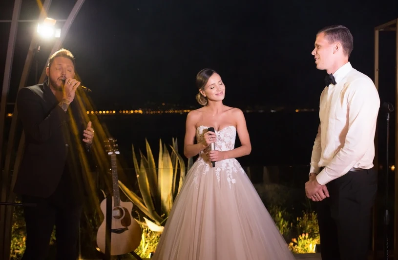 James Arthur wystąpił na ślubie Mariny i Wojtka James Arthur wystąpił na ślubie Mariny i Wojtka