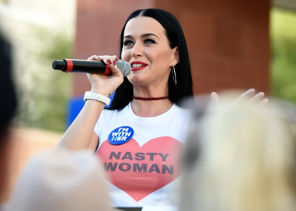 Katy Perry wspierała w wyborach Hillary Clinton