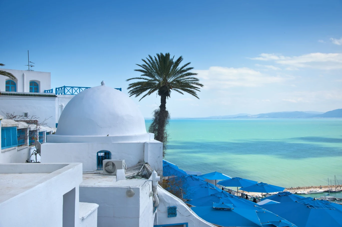Sidi Bou Said w Tunezji