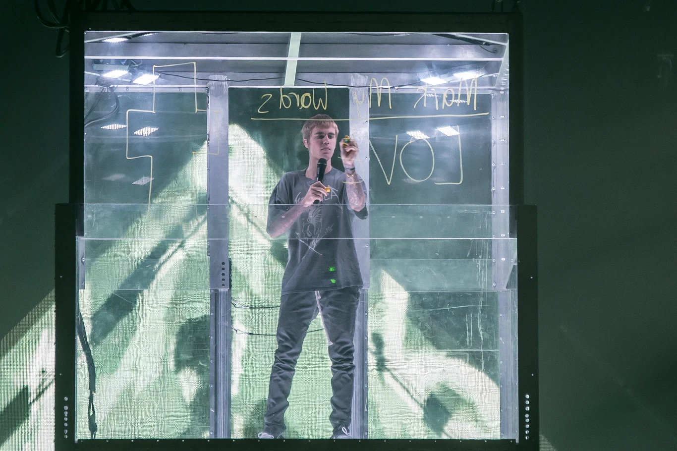 Justin Bieber na koncercie w Krakowie