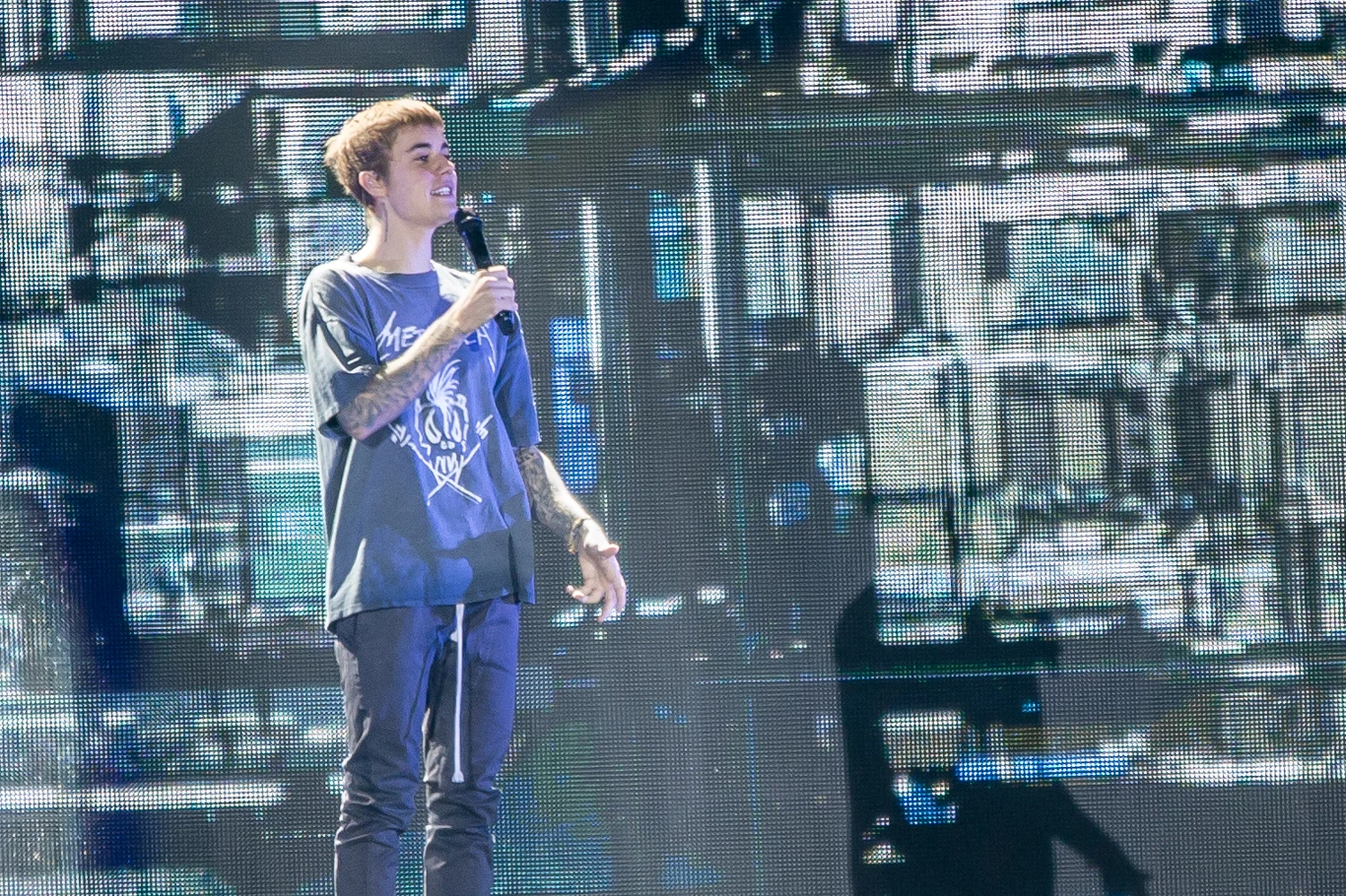 Justin Bieber na koncercie w Krakowie