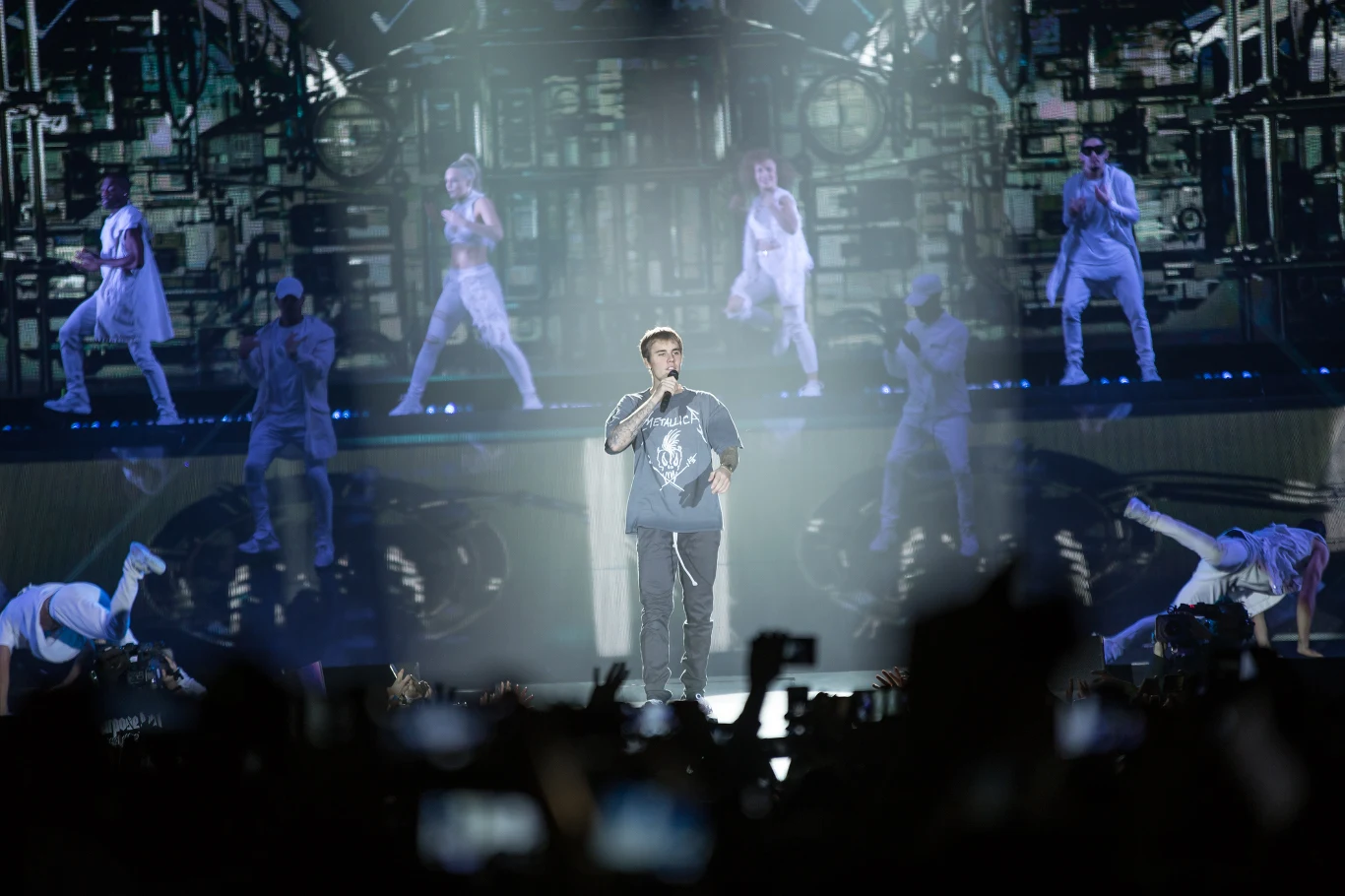 Justin Bieber na koncercie w Krakowie