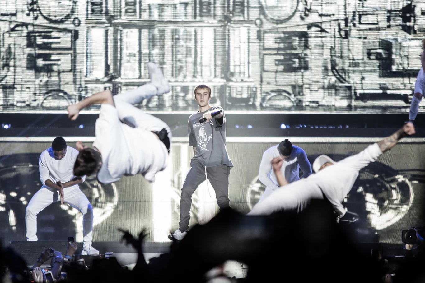 Justin Bieber na koncercie w Krakowie