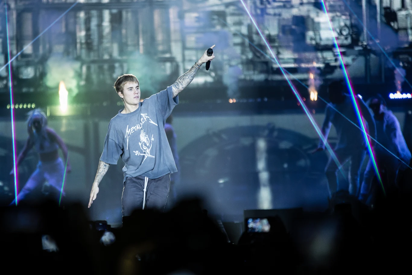 Justin Bieber na koncercie w Krakowie