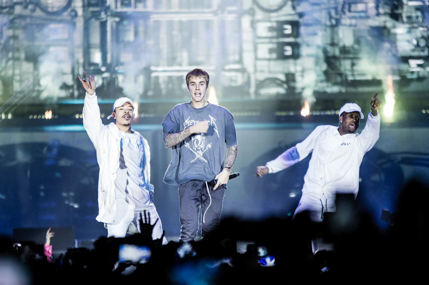 Justin Bieber na koncercie w Krakowie