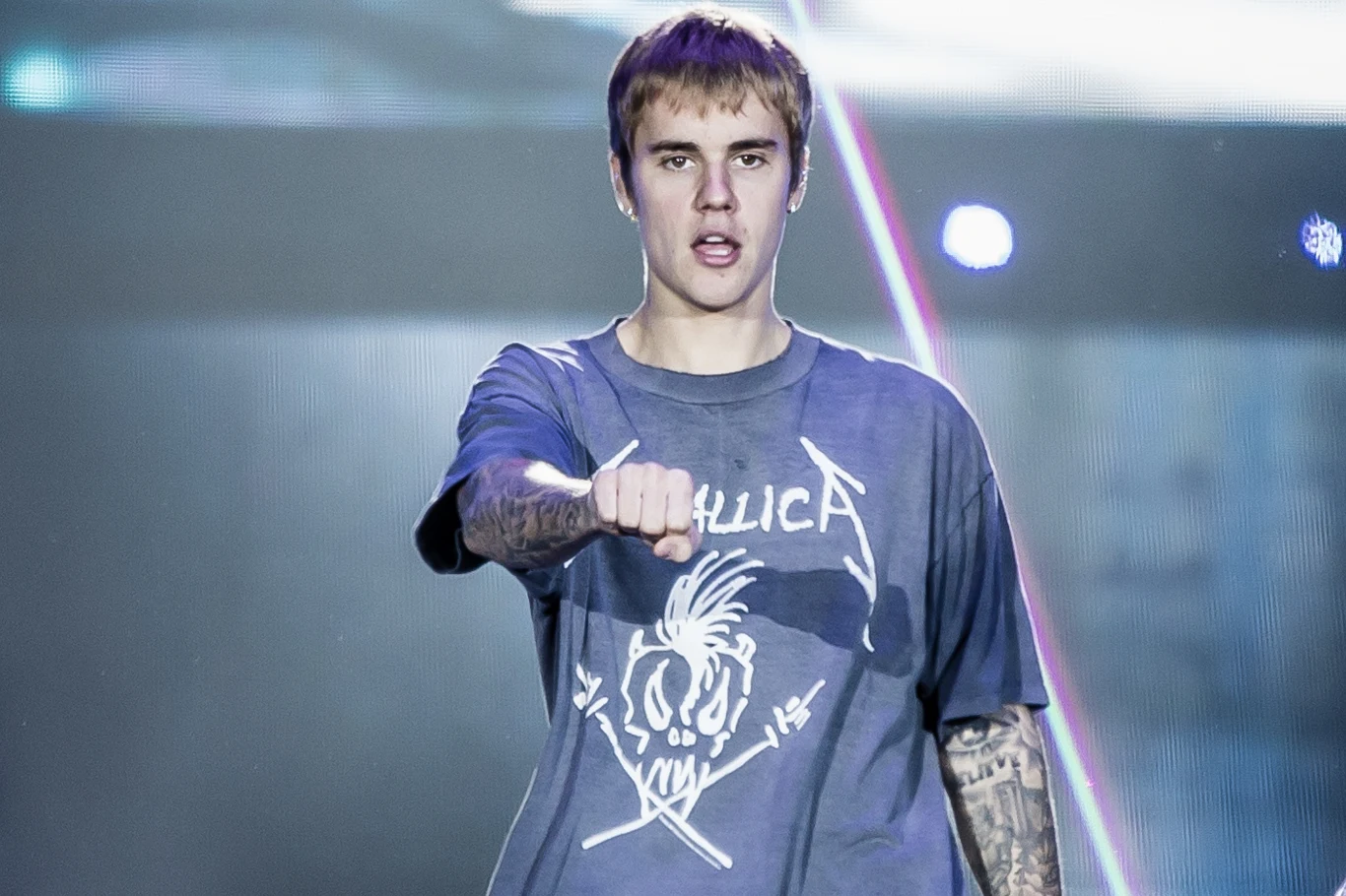 Justin Bieber na koncercie w Krakowie