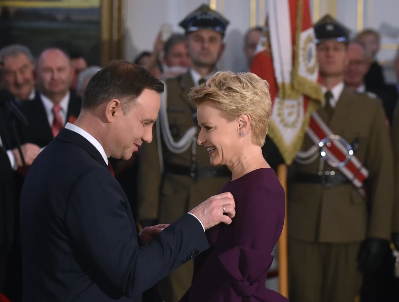 Małgorzata Kożuchowska została odznaczona przez prezydenta Dudę