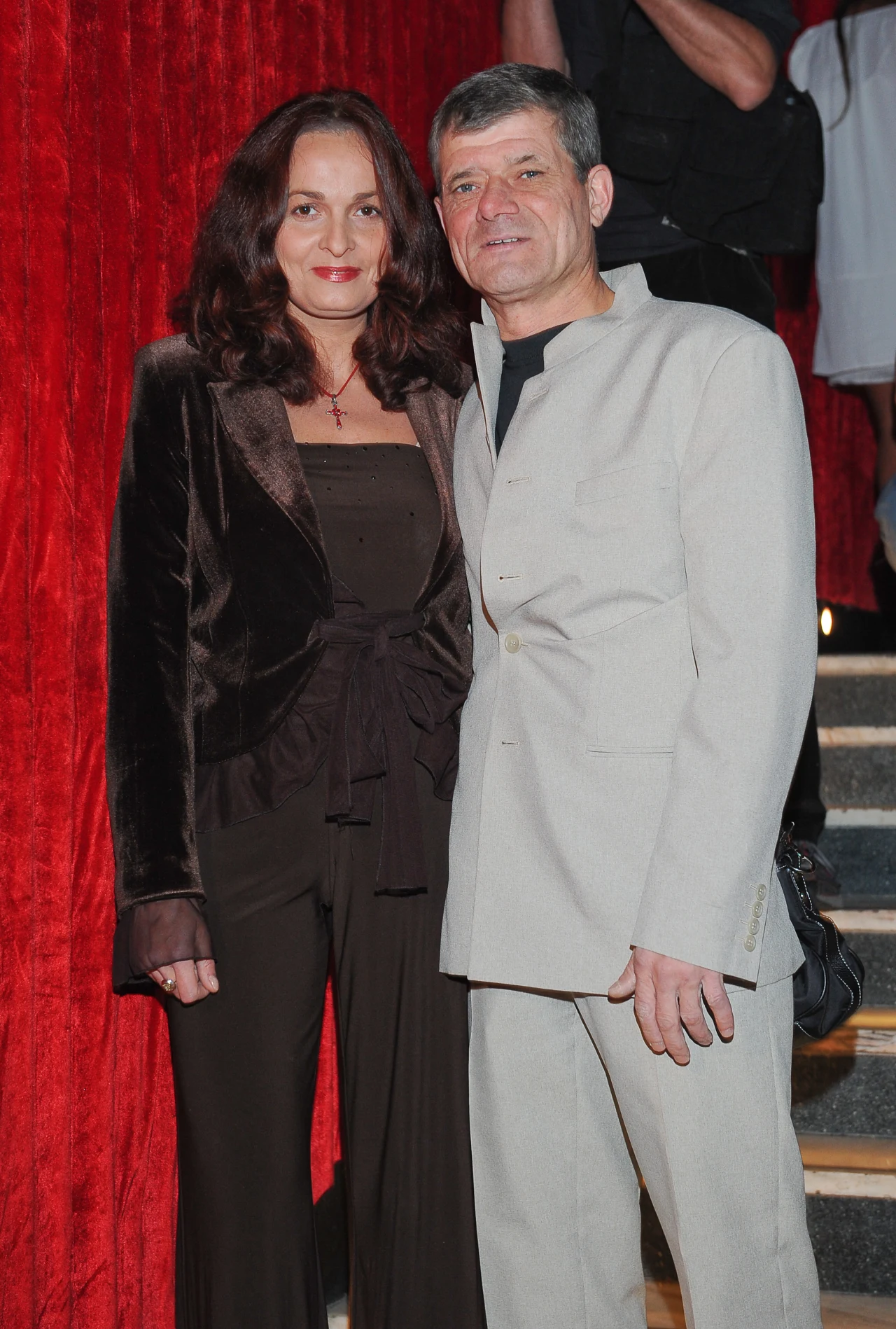 Henryk Gołębiewski z żoną Henryk Gołębiewski z żoną