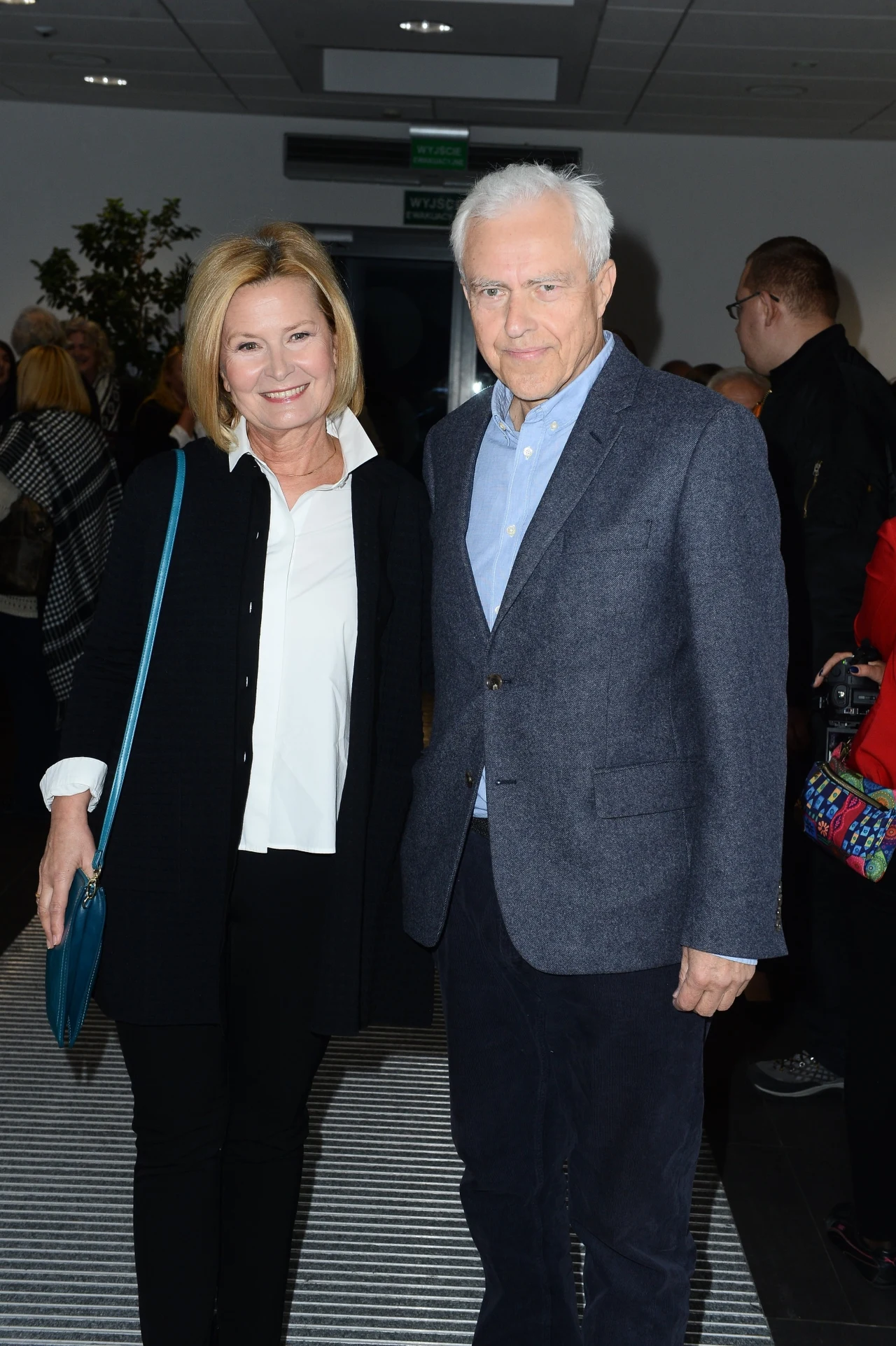 Barbara Bursztynowicz z mężem Barbara Bursztynowicz z mężem