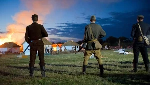 Inscenizacja ataku UPA na polską wioskę na Wołyniu