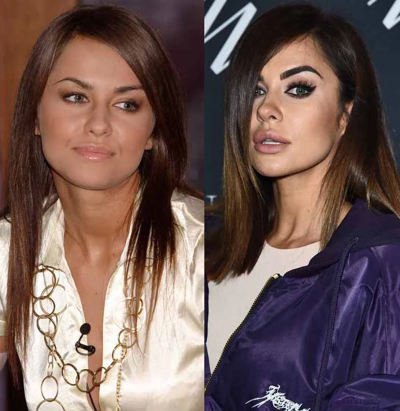 Natalia Siwiec na początku kariery i obecnie Natalia Siwiec na początku kariery i obecnie