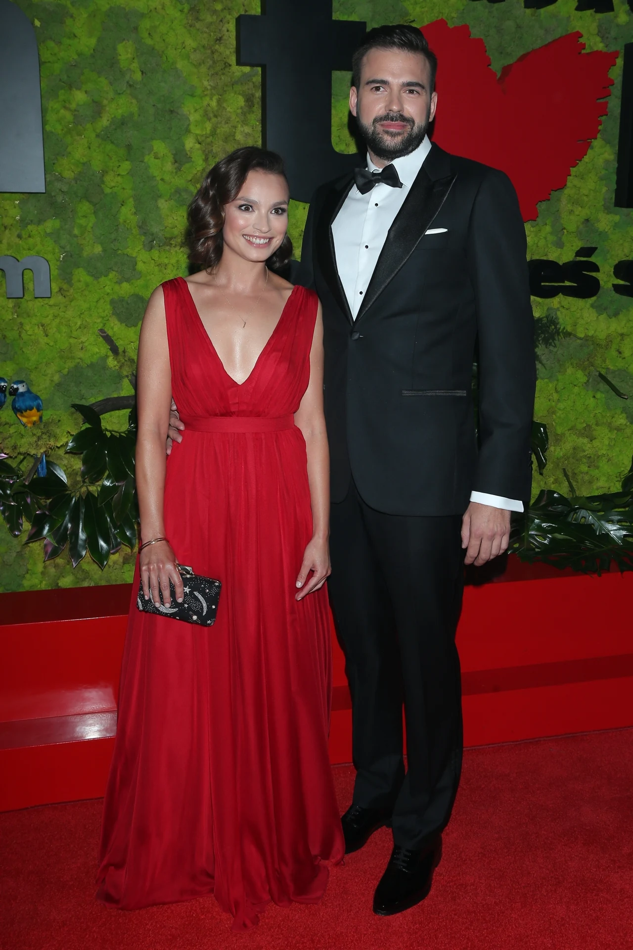 Anna Starmach z partnerem Anna Starmach z partnerem