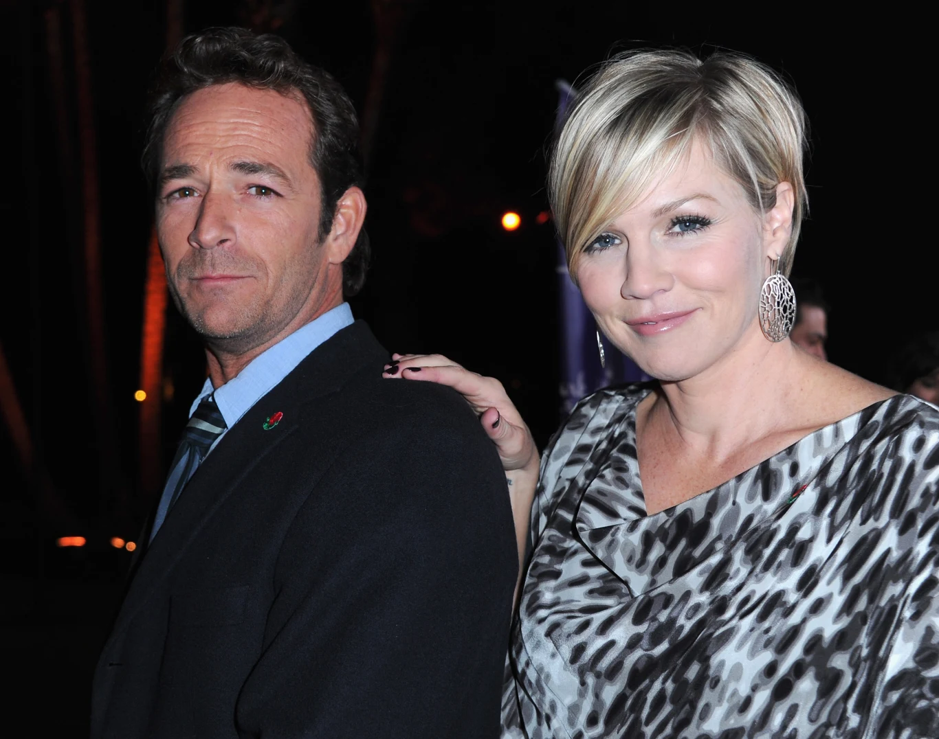 Luke Perry i Jennie Garth Luke Perry i Jennie Garth