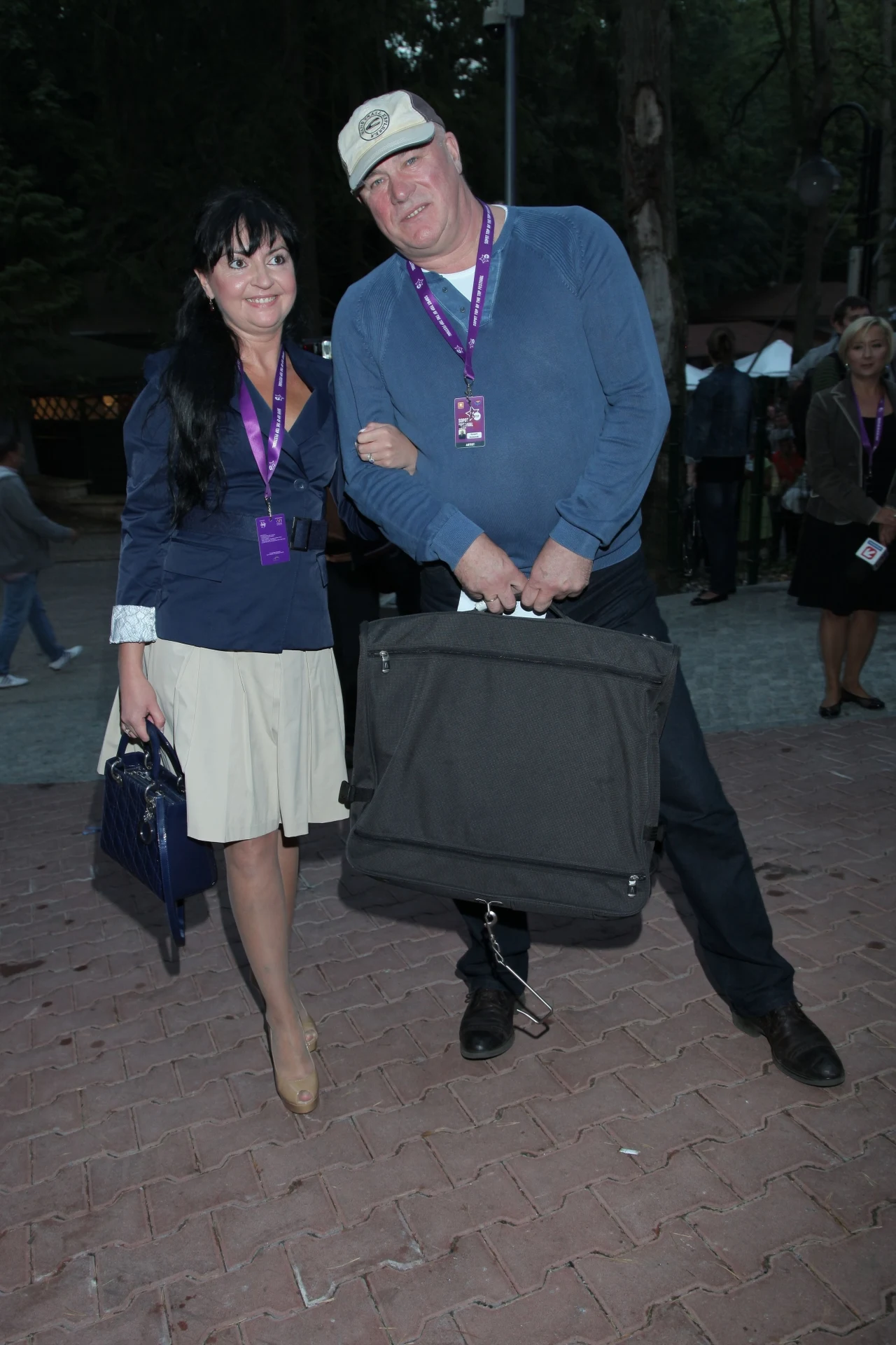 Ryszard Rynkowski z żoną Ryszard Rynkowski z żoną