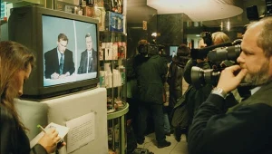 Debata telewizyjna Lecha Wałęsy i Aleksandra Kwaśniewskiego