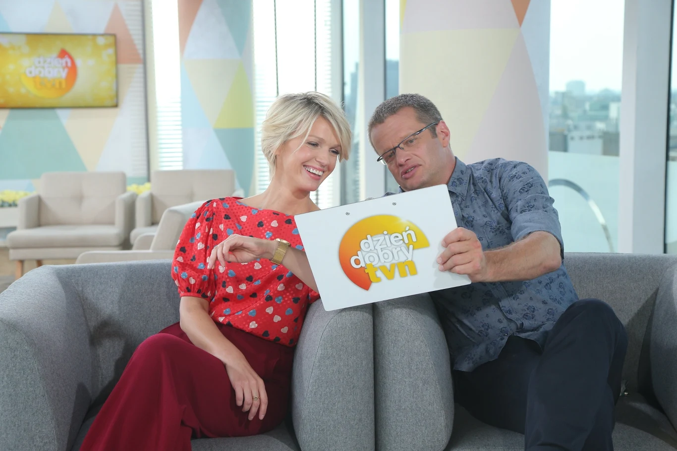 Z Magdą Mołek stworzył sympatyczny duet Z Magdą Mołek stworzył sympatyczny duet