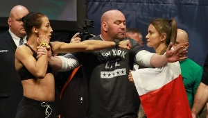 Joanna Jędrzejczyk (z lewej) i Karolina Kowalkiewicz