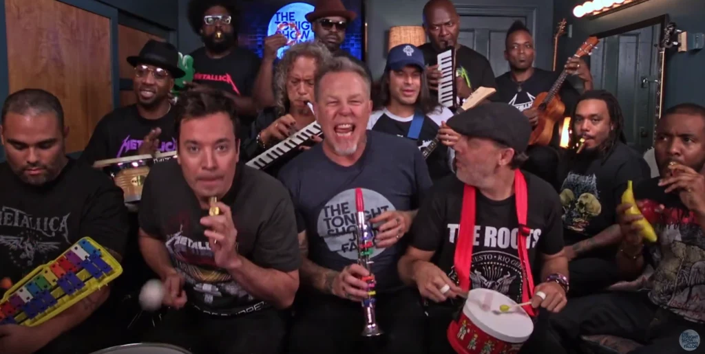 Metallica, Jimmy Fallon i The Roots razem