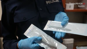 Złamane ostrze prawdopodobnie uratowało ofiarę napastnika