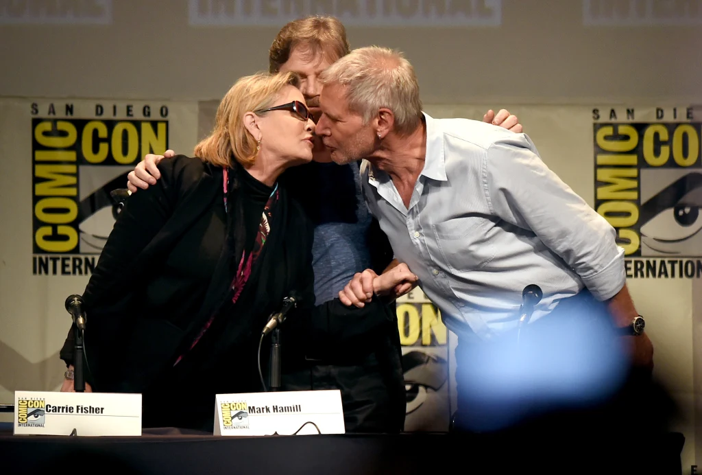Carrie Fisher i Harrison Ford Carrie Fisher i Harrison Ford