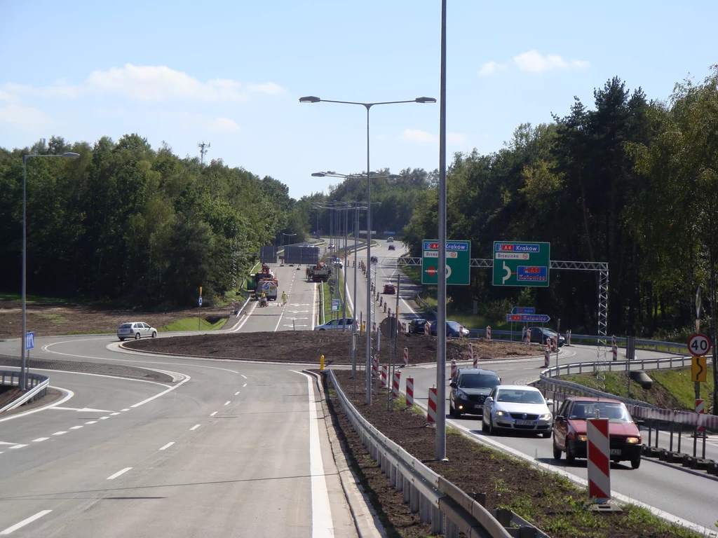 Nowy węzeł na autostradzie A4