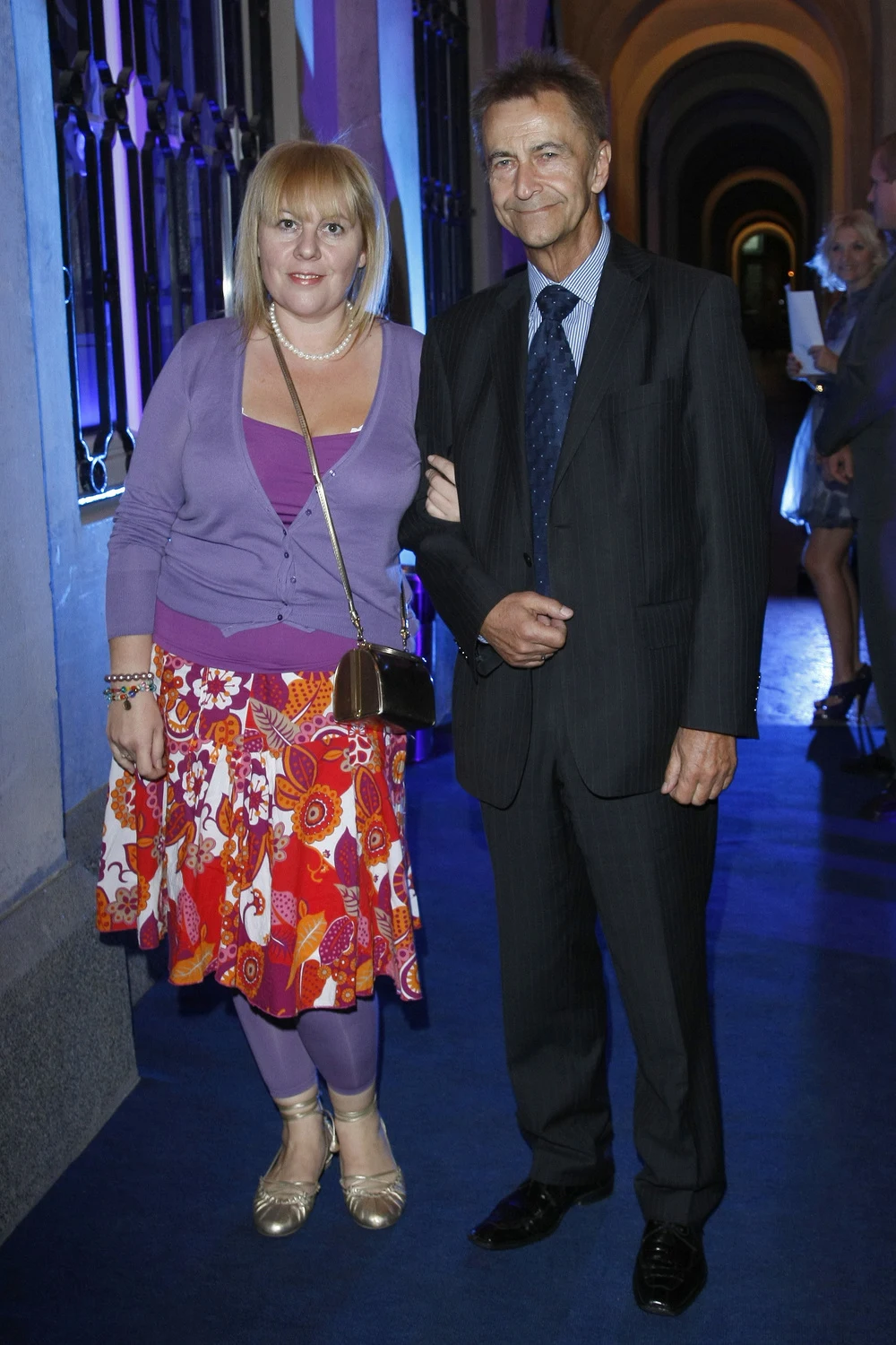 Tadeusz Ross z żoną Sonią Tadeusz Ross z żoną Sonią