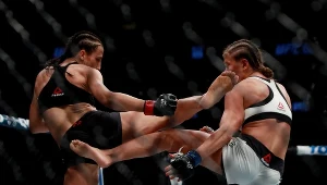 Karolina Kowalkiewicz (z prawej) i Joanna Jędrzejczyk