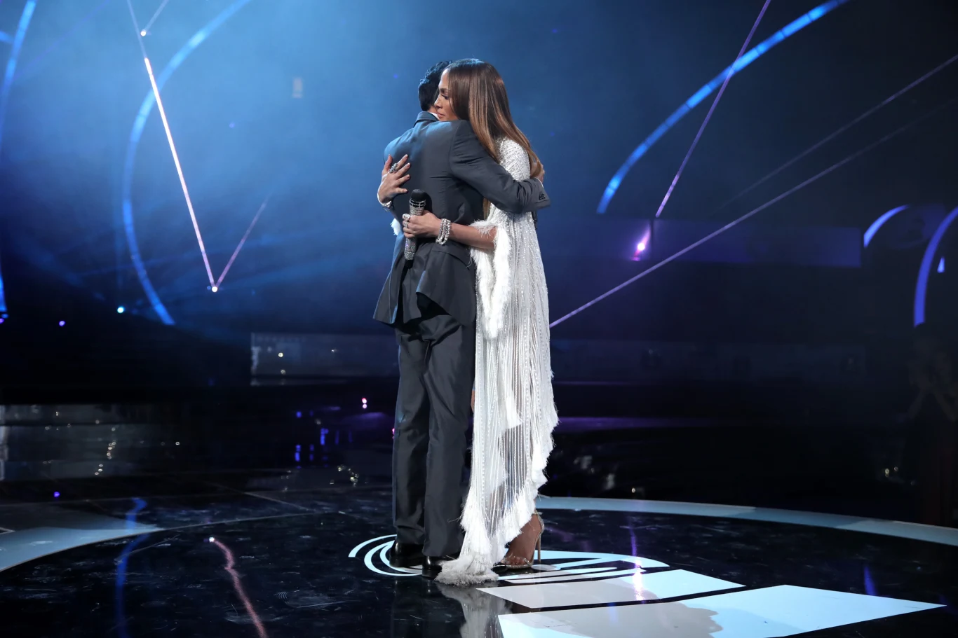Jennifer Lopez i Marc Anthony na scenie Latin Grammy