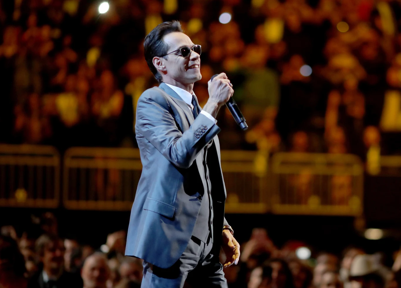 Jennifer Lopez i Marc Anthony na scenie Latin Grammy
