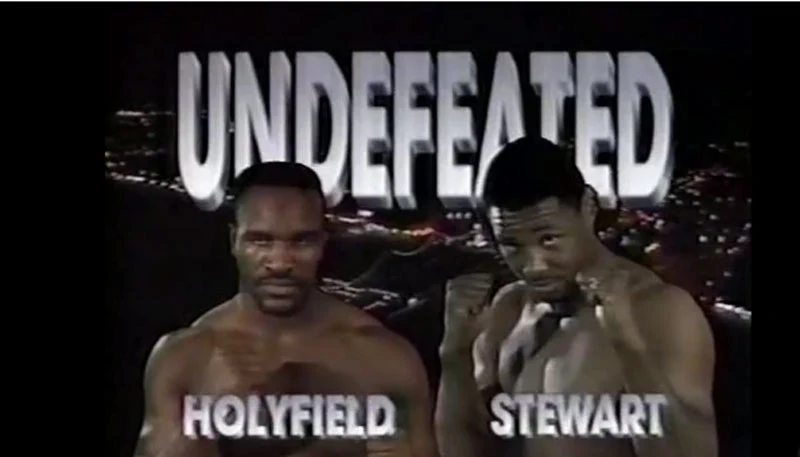 Alex Stewart i Evander Holyfield Alex Stewart i Evander Holyfield