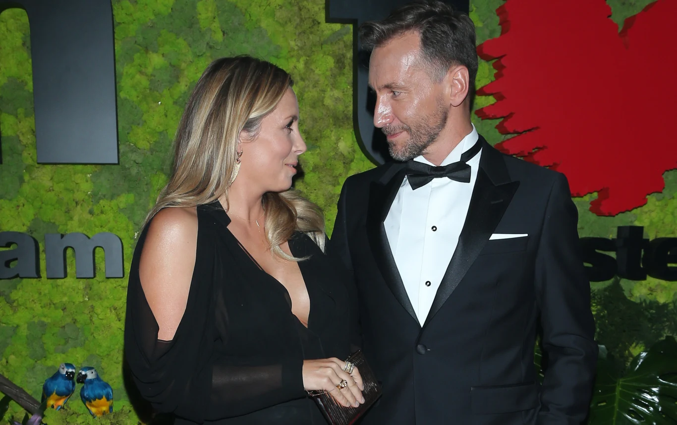 Piotr Kraśko z żoną Karoliną Piotr Kraśko z żoną Karoliną