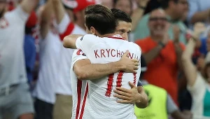 Robert Lewandowski i Grzegorz Krychowiak