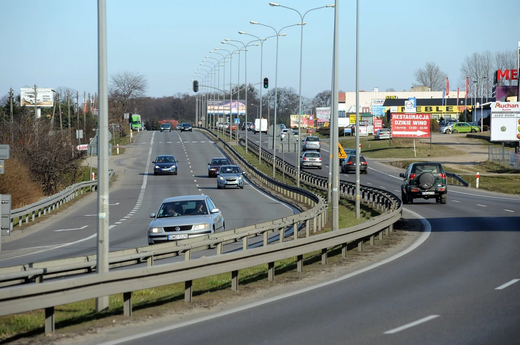 Droga krajowa nr 6 koło Wejherowa