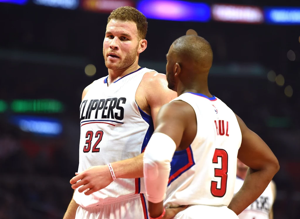 Blake Griffin (z lewej) i Chris Paul Blake Griffin (z lewej) i Chris Paul