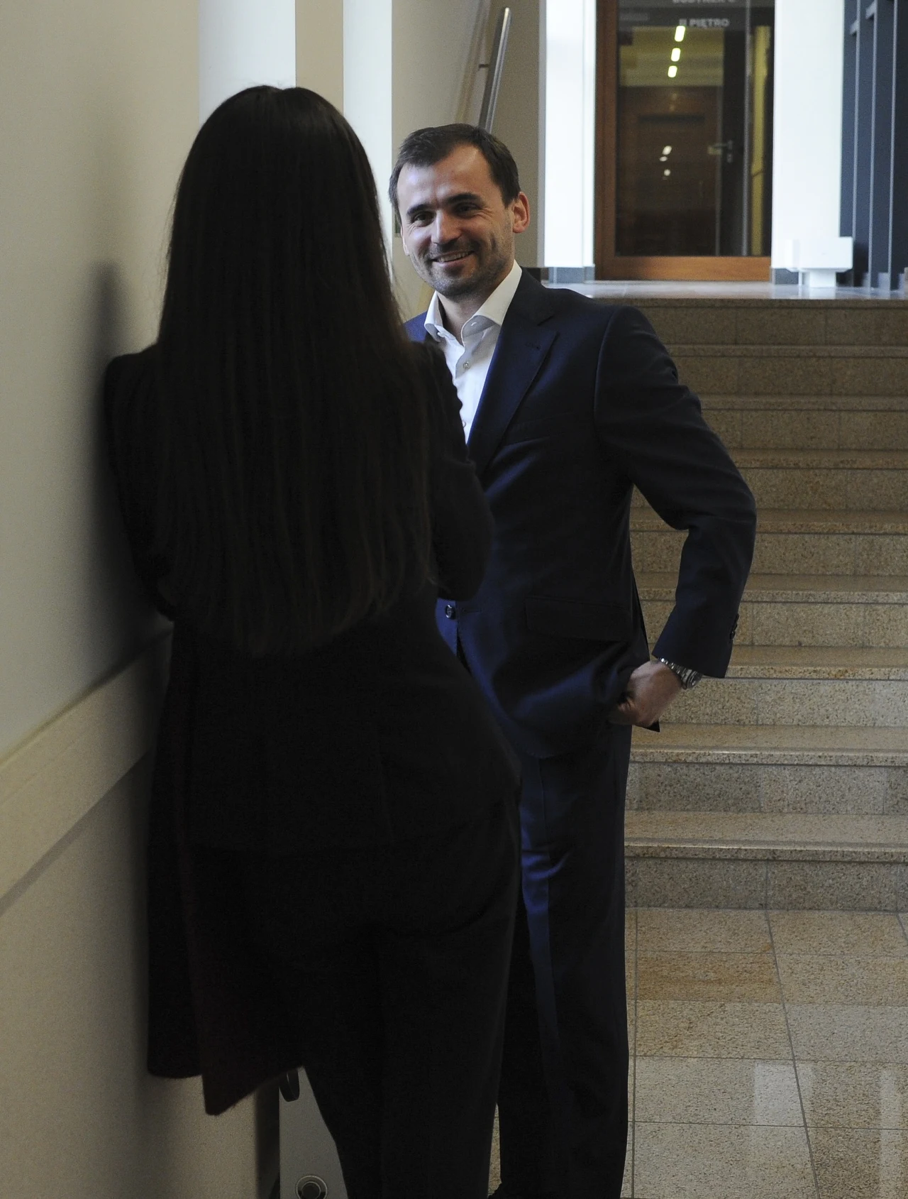 Marta Kaczyńska i Marcin Dubieniecki Marta Kaczyńska i Marcin Dubieniecki