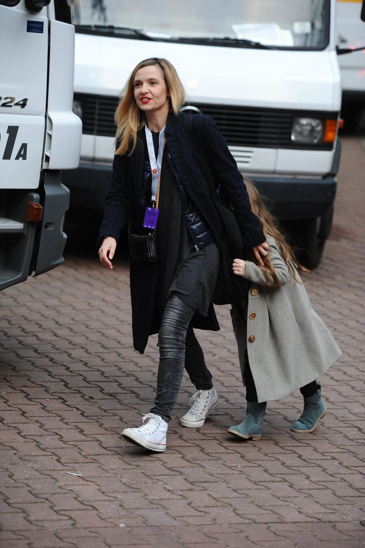 Joanna Koroniewska z córką Janinką Joanna Koroniewska z córką Janinką