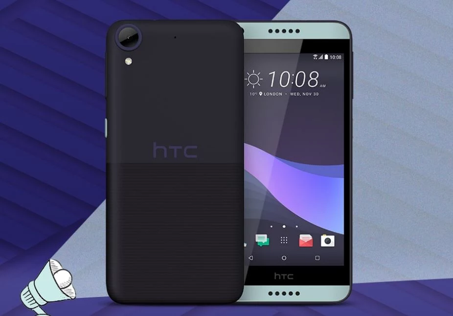 HTC Desire 650 z przodu wygląda jak model 620