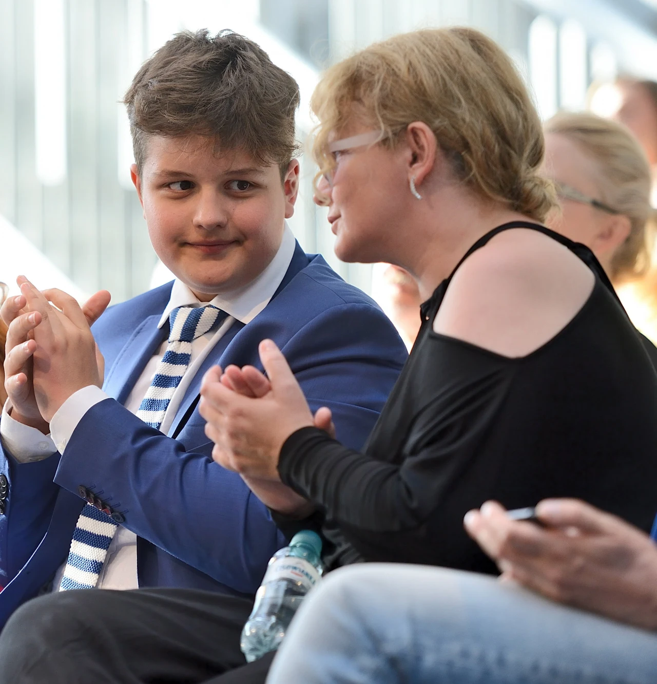 Dominika Ostałowska z synem Dominika Ostałowska z synem
