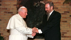 Jan Paweł II i Fidel Castro