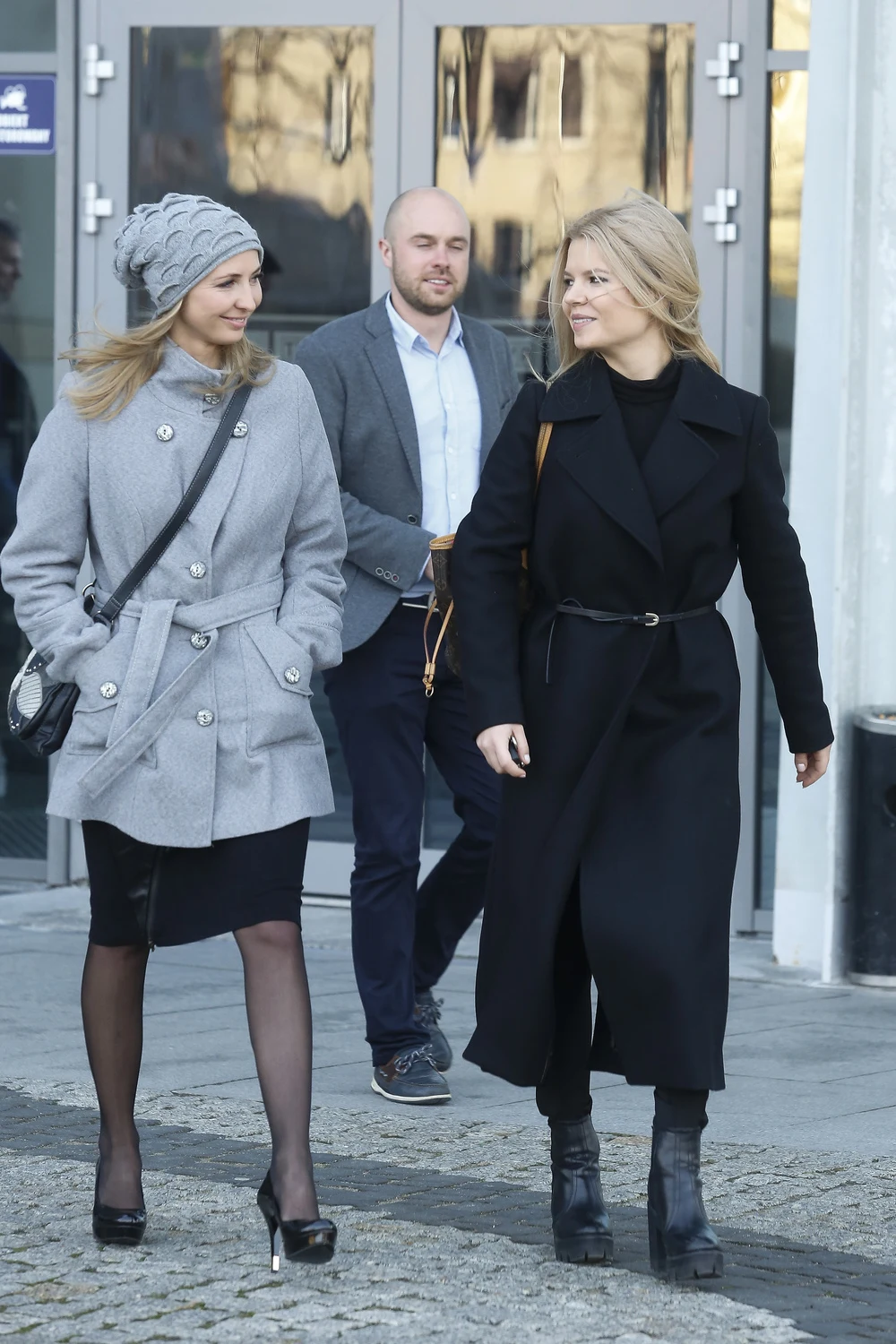 Monika, Łukasz i Marta Manowska przed studiem "Pytania na śniadanie" Monika, Łukasz i Marta Manowska przed studiem "Pytania na śniadanie"