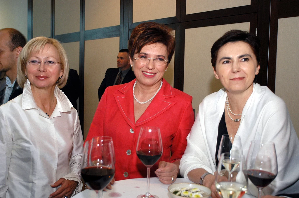 Aleksandra Miller, Aleksandra Jakubowska i Barbara Piwnik - 2004 r.