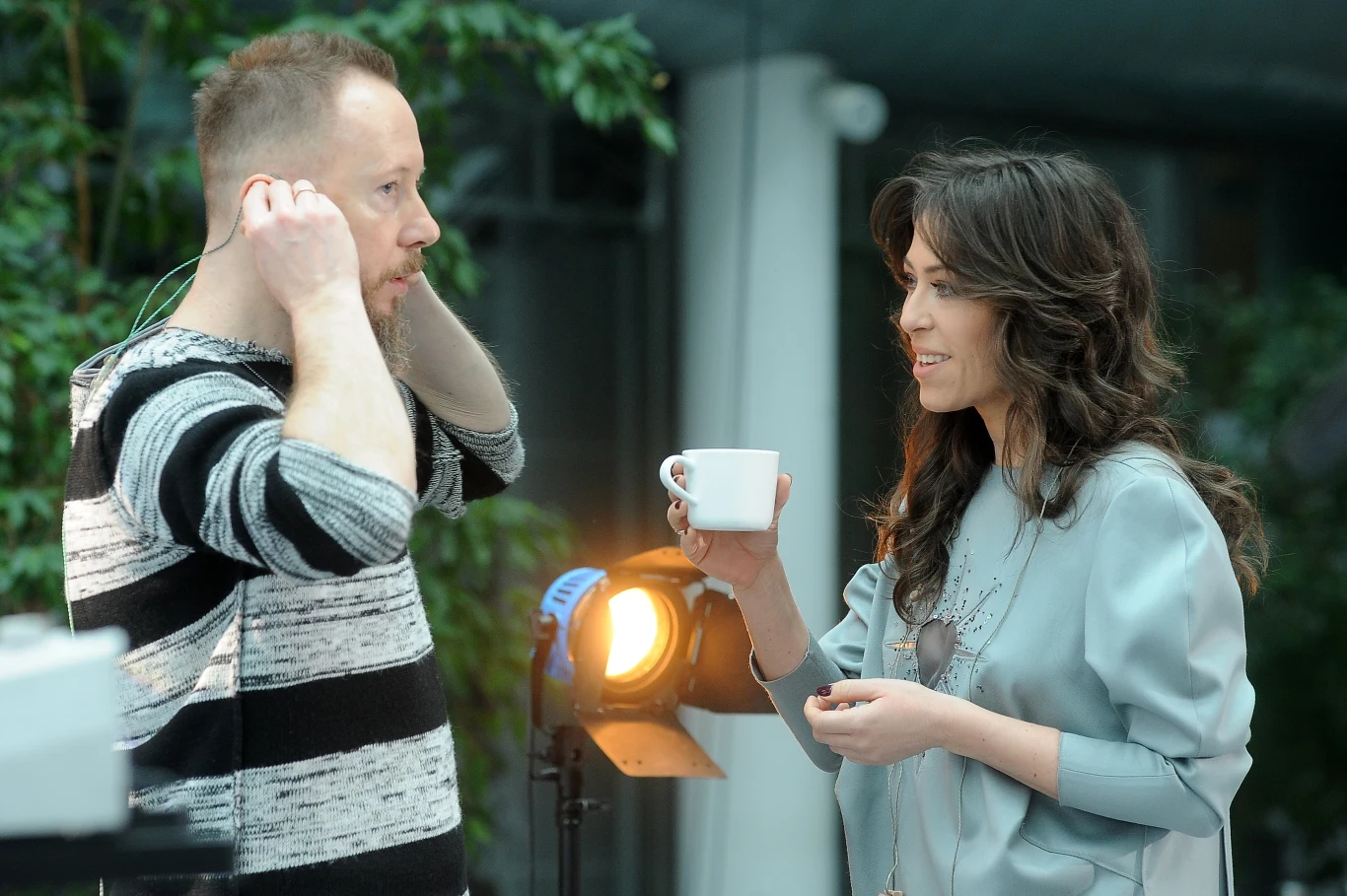 Natalia Kukulska z mężem Michałem Dąbrówką Natalia Kukulska z mężem Michałem Dąbrówką