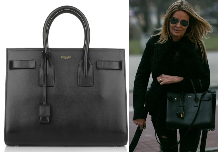 Hanna Lis z torebką Saint Laurent Hanna Lis z torebką Saint Laurent