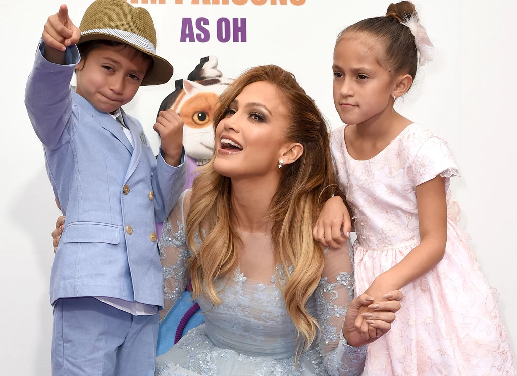 Jennifer Lopez z dziećmi